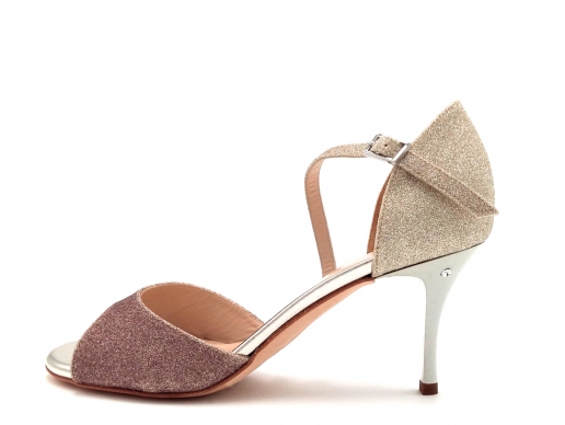 Charlotte Glitter Fine/Bronzo