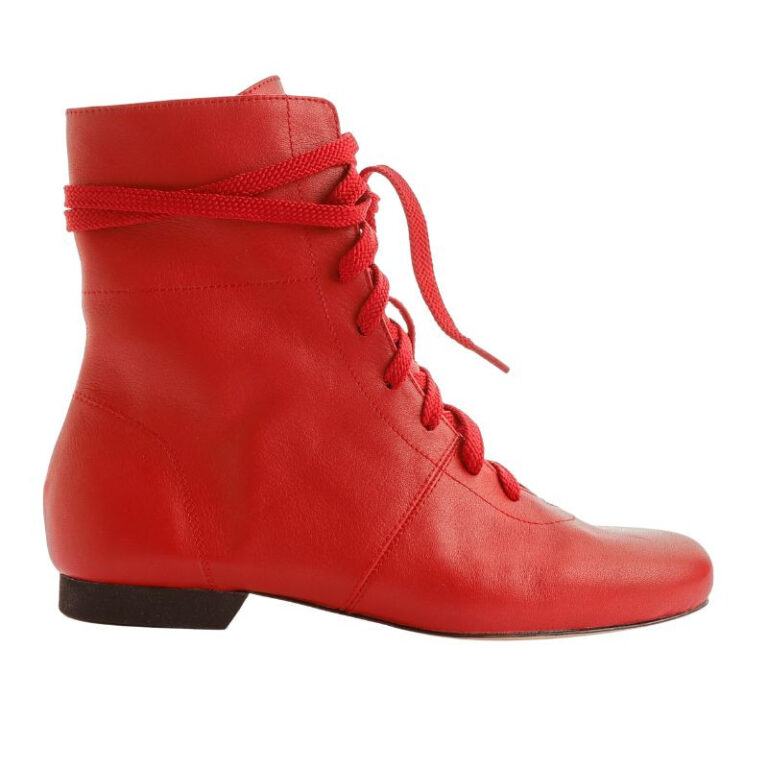 Stivaletto Donna Rosso
