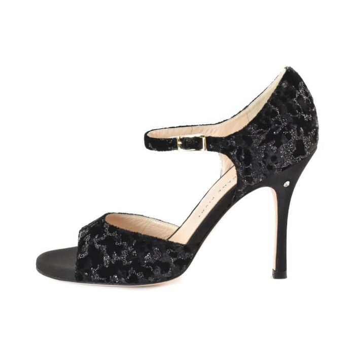 DAISY Velluto E Glitter Nero